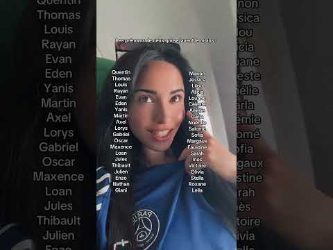 Ton prénom est dedans ?🤫