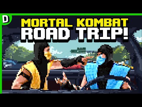 Mortal Kombat Fighters Travel Like Normal People!