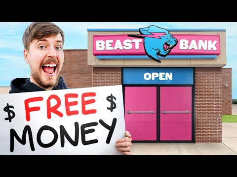 Eu Abri um BANCO GRÁTIS!