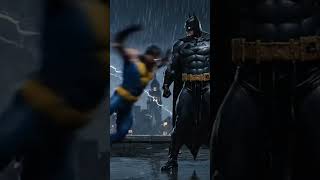 Batman battles Invincible epic superhero battle in rain #invincible #batman