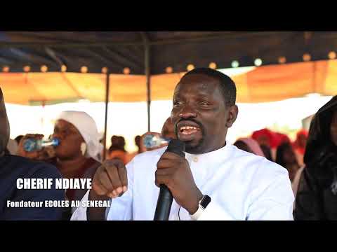 Tàggat Ma -lancement des apprentissages à Porokhane / Discours de M. Cherif Ndiaye Écoles au Sénégal