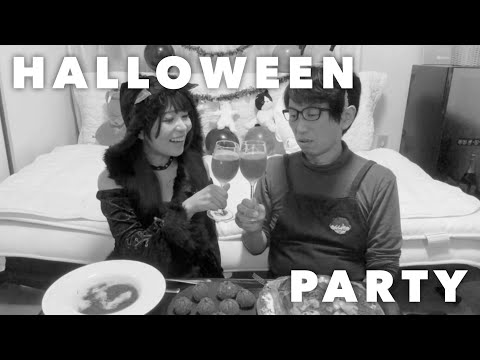 年の差27歳夫婦💕ラブラブハロウィンパーティー🎃