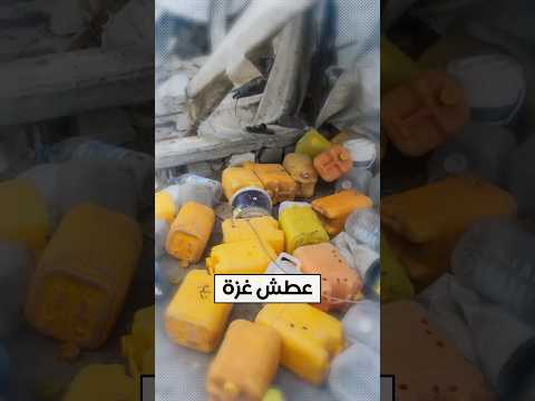 عطش في زمن الحرب.. الغزيون يفتشون عن قطرة حياة