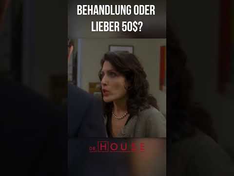 "Wer verschwindet für 50$?" | Dr. House DE #Shorts