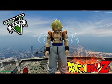 GOGETA Y NUEVOS PODERES EN GTA 5 | GOKU MOD DRAGON BALL Z