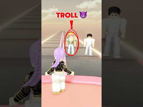 Saja Boy BETRAYED Rumi in Glass Bridge.. 😭💔 #roblox #robloxshorts