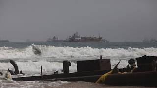 YouTube video thumbnail: Nigeria’s Eroding Orimedu Coast Threatens Homes and Livelihoods