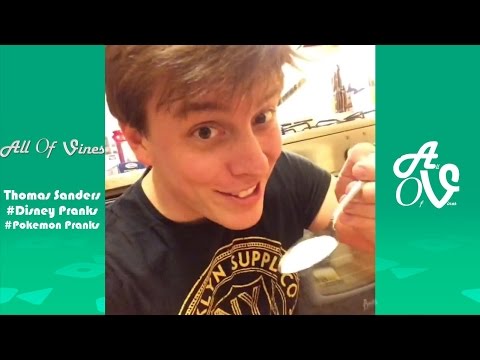 Funny Thomas Sanders Disney Pranks/Pokemon Pranks With Friends | The Best Vines