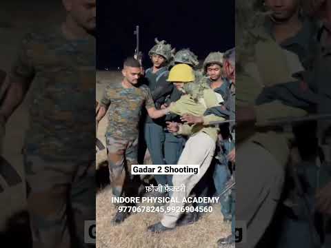 Gadar 2 Shooting Shorts Video Indore Physical Academy