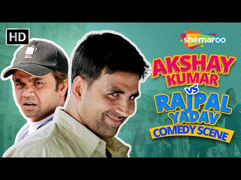 बड़े रंगीन आदमी लगते हो आप 🤣 | Akshay Kumar Vs Rajpal Yadav | Bhagam Bhag Comedy Scene | HD