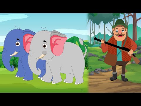 Ek Mota Hathi | एक मोटा हाथी | Kids Nursery Poems | Kids Learning Videos | Balgeet