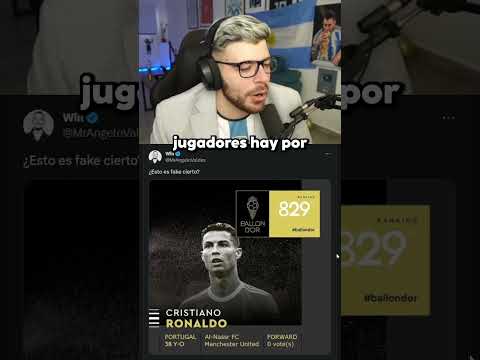 CR7 PUESTO 829 EN EL BALON DE ORO