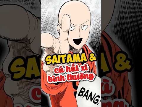 Saitama và cú hắt xì bình thường #anime #onepunchman #saitama #shorts