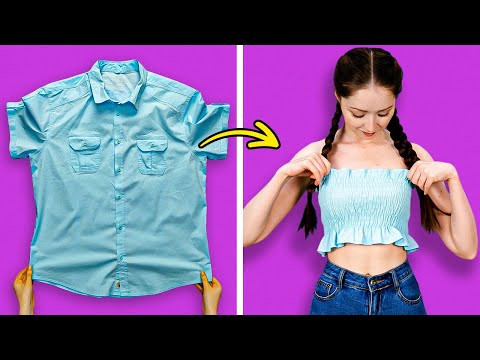 ¡Más de 100 Modificaciones Fáciles para Transformar Ropa Vieja en Nuevos y Modernos Estilos! 🔥👗