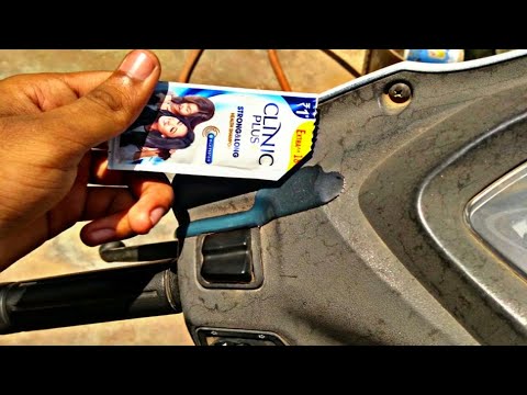 Shine Scooters Dashboard with Shampoo IN JUST ₹1, shine Dashboard like a new one​