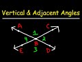 Exploring Vertical and Adjacent Angles in Geometry