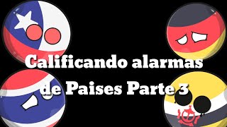 Calificando alarmas de países Parte 3