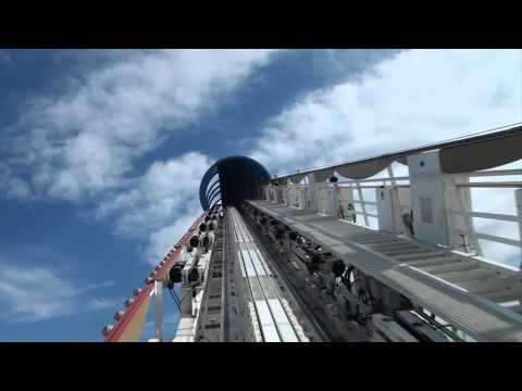 California Screamin' Roller Coaster Front Seat POV Disneyland Disney California Adventure 1080p HD