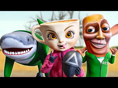 ITALIAN BRAINROT Vs. SQUID GAME! Italian Brainrot Animación