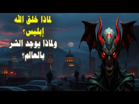 لماذا خلق الله إبليس؟ ولماذا يوجد الشر بالعالم؟