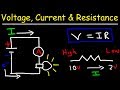 Understanding Voltage, Current, and Resistance
