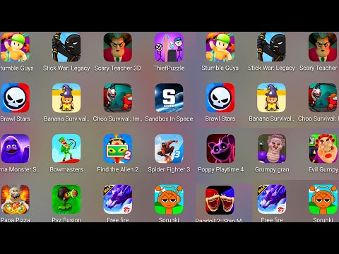 Grumpy Gran,Papa Pizza Pizzeria,Pvz Fusion,Roblox,Poppy Playtime 3,Grimace Monster,Sprunk Incredibox