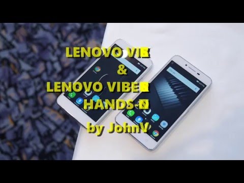 (ENGLISH) Lenovo Vibe K5 & K5 Plus hands-on