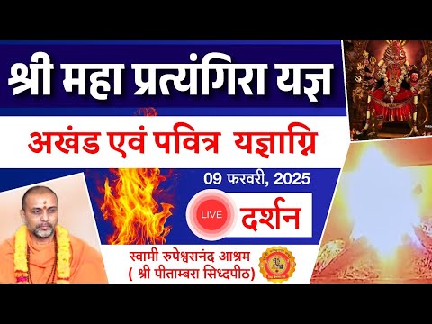 श्री महा विपरित प्रत्य॔गिरा यज्ञ लाइव दर्शन ! #rupeshwaranand #pratyangira #yagya #prayagraj