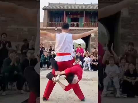Can This Chinese Acrobat’s Tricks Amaze You? #chineseacrobat #acrobatics #chineseculture