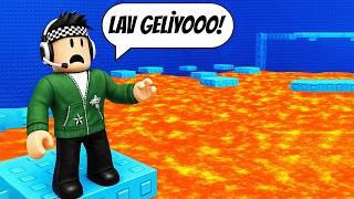 TROLL KULEYE TIRMAN AMA YERLER LAV! - Roblox Floor is Lava Tower