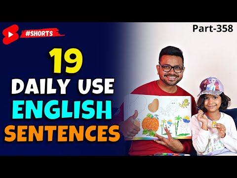 Adi n Daddy के रोज वाले अंग्रेजी वाक्य  Kids English Conversation  English Connection #shorts