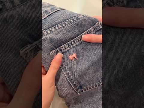 making bows in my pockets 🎀 #fy #diy #sewing #handmade #tutorial #coquette #pink #aesthetic