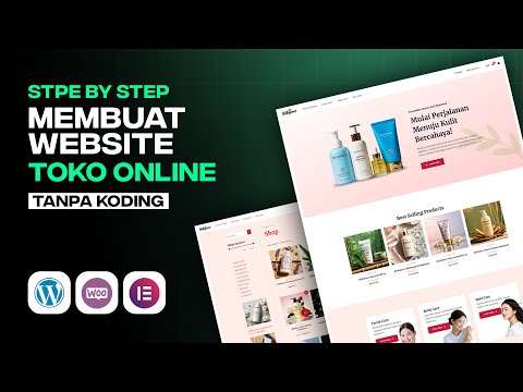 Membuat Website Toko Online 2025 Tanpa koding - WordPress + WooCommerce 🛍️