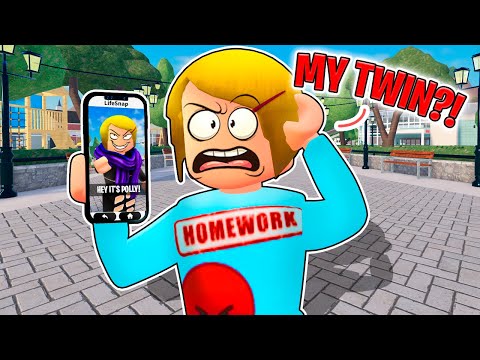 My Twin Sister Is My Stalker In Roblox Brookhaven!