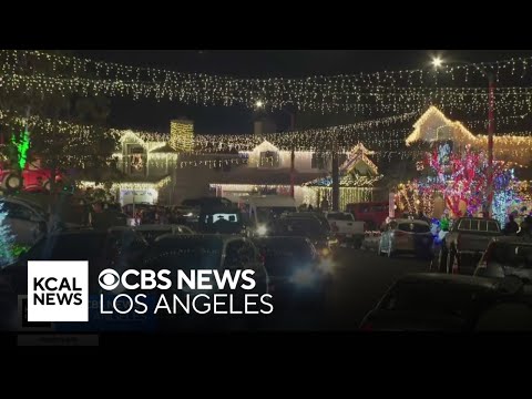 Santa Clarita neighborhood celebrates 30-year anniversary of beloved Christmas lights show