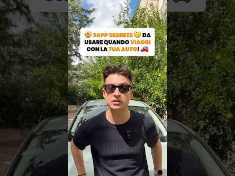 3 app utilissime da usare quando viaggi in auto!