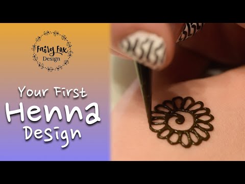 Your First HENNA - Tutorial for Beginners - YouTube