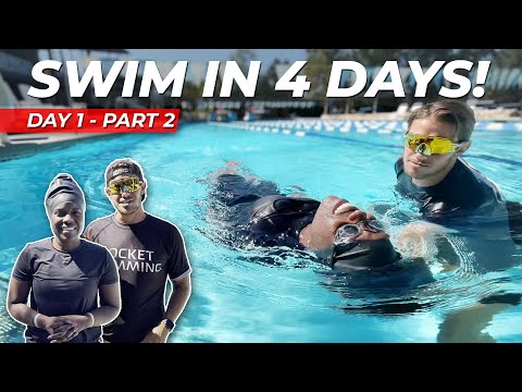 How Kathy Learned to Swim in 4 Days with Jonny Rocket - Day 1, Part 2