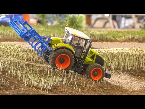 RC FARMING! PLOUGHING! SPRINKLING! JOHN DEERE, FENDT, CASE AND MORE WORKING ON THE FIELD!