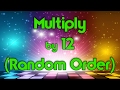 Multiplication of 12 Facts
