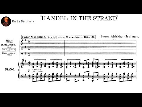 Percy Grainger - Handel in the Strand, clog dance (1911, arr. 1932)
