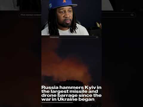 Russia hammers Kyiv in largest missile and drone barrage since war in Ukraine began - Caught On Cam