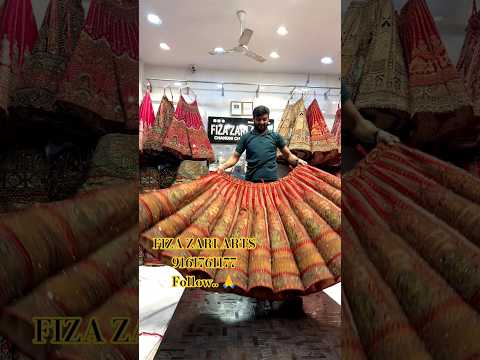 👉 RED COLOUR 🤪😜 BRIDAL WEDDING LAHENGA 🤟🤟 SUPER DESIGNER 🛍️#trending #shorts #funny #comedy#youtube