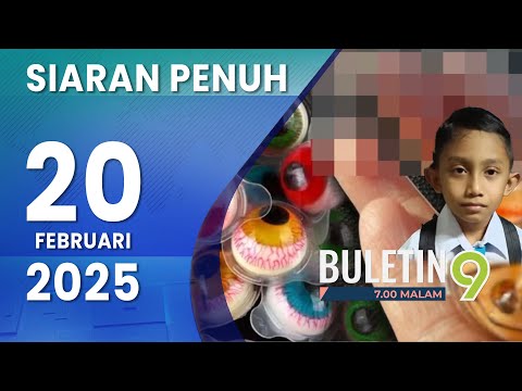 Murid Tercekik Gula-Gula 'Gummy' Masih Kritikal | Buletin TV9, 20 Februari 2025