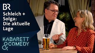 Helmut Schleich und Simone Solga über die aktuelle Lage | Schleich pur |  BR Kabarett & Comedy