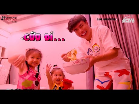 🔥 Dương Lâm gặp biến trong bếp, cùng các con cầu cứu Quỳnh Quỳnh