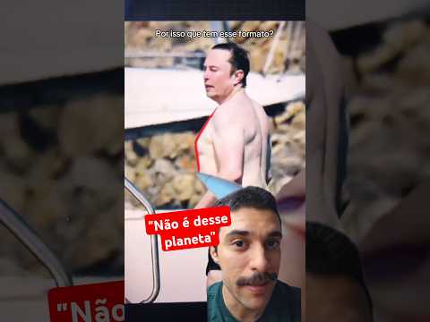 O desenho do tórax incomum do Elon Musk