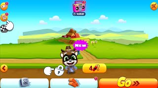 Talking Tom Gold Run - Update New Character Cowboy Raccoon - Full Screen - Android iOS