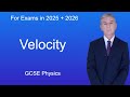 Understanding Velocity and Speed Concepts