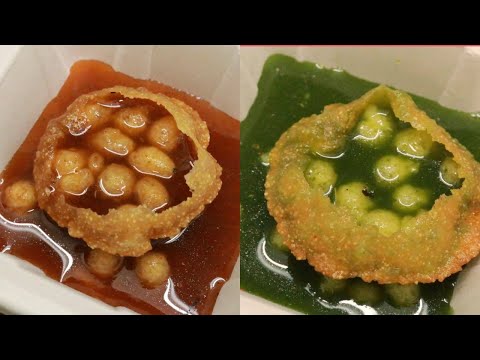 खट्टा, मीठा, चटपटा, तीखा गोलगप्पे का पानी बनाये, दो आसान तरीके से 2 types of golgappe Ka Pani